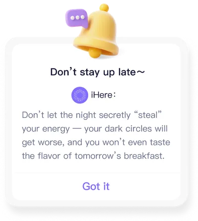 Smart reminders screenshot