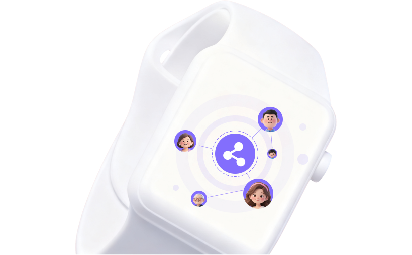 家庭设备共享界面